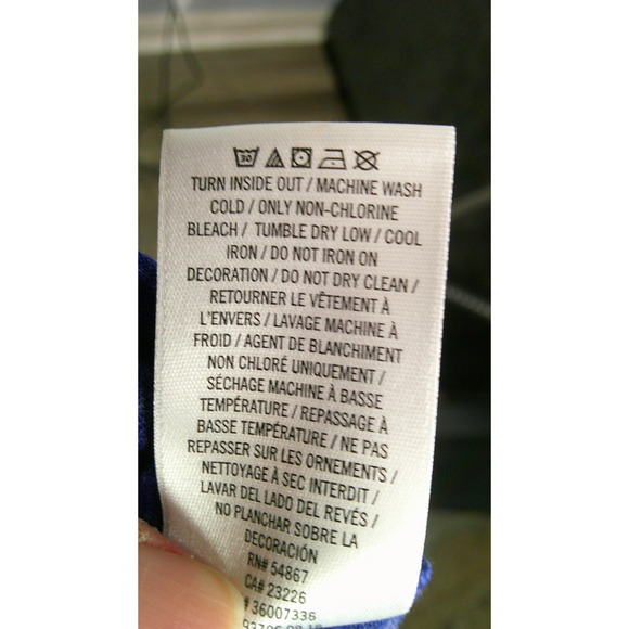 Victoria’s Secret Sport Women's Small Athletic Tank Top Cutout Open Back Blue - Picture 6 of 6